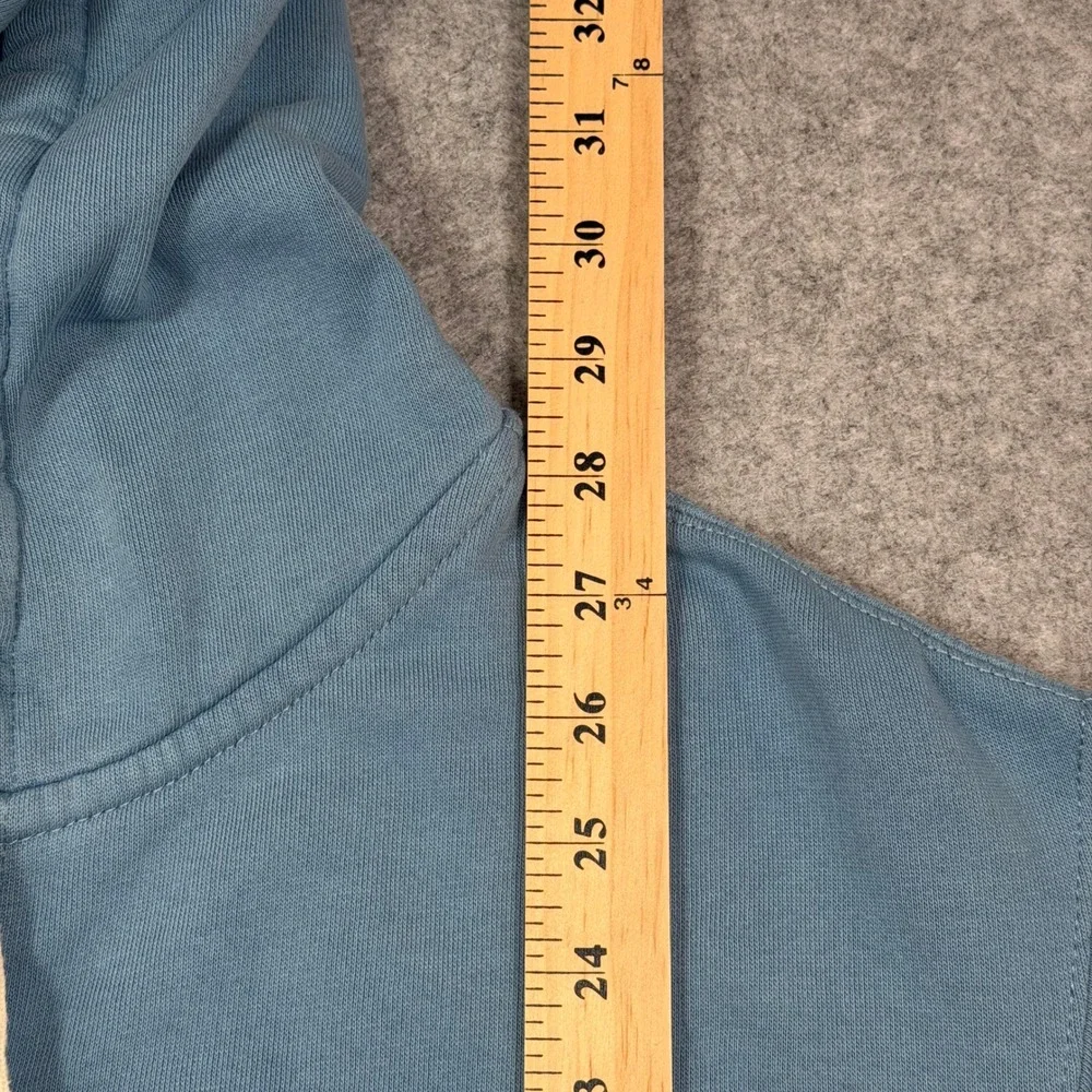 Vintage Polo Ralph Lauren Rugby Hoodie Sweatshirt XL Blue Pony Faded 90s Y2K